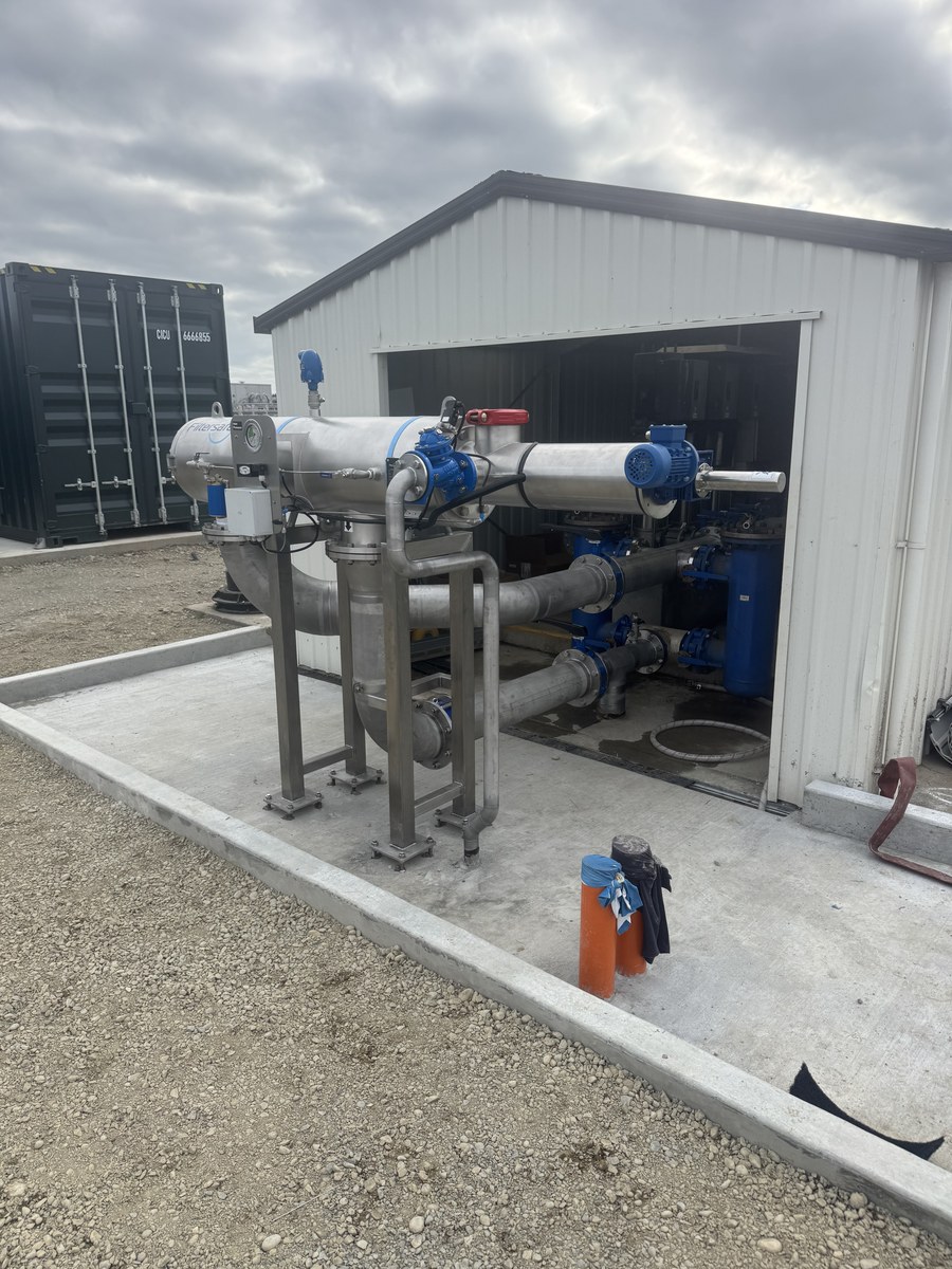 Titan 10K filter installation photo 1